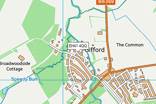 EH41 4QQ map - OS VectorMap District (Ordnance Survey) EH41 4QQ map - OS VectorMap District (Ordnance Survey)
