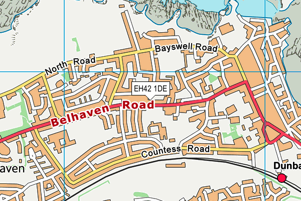 EH42 1DE map - OS VectorMap District (Ordnance Survey) EH42 1DE map - OS VectorMap District (Ordnance Survey)
