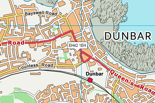 EH42 1EH map - OS VectorMap District (Ordnance Survey) EH42 1EH map - OS VectorMap District (Ordnance Survey)
