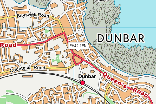 EH42 1EN map - OS VectorMap District (Ordnance Survey) EH42 1EN map - OS VectorMap District (Ordnance Survey)