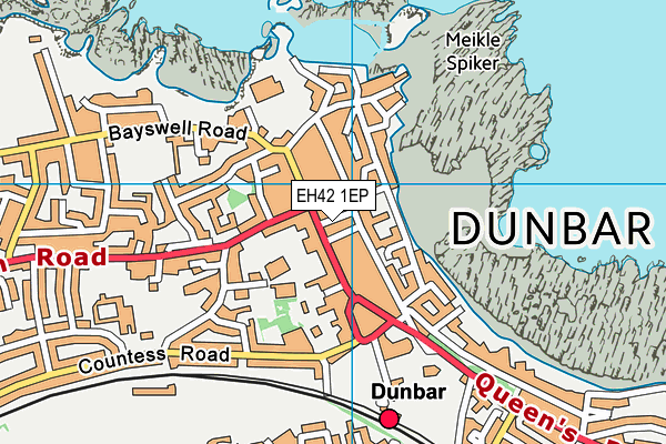 EH42 1EP map - OS VectorMap District (Ordnance Survey) EH42 1EP map - OS VectorMap District (Ordnance Survey)