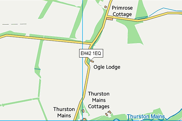 EH42 1EQ map - OS VectorMap District (Ordnance Survey) EH42 1EQ map - OS VectorMap District (Ordnance Survey)