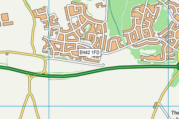 EH42 1FD map - OS VectorMap District (Ordnance Survey) EH42 1FD map - OS VectorMap District (Ordnance Survey)