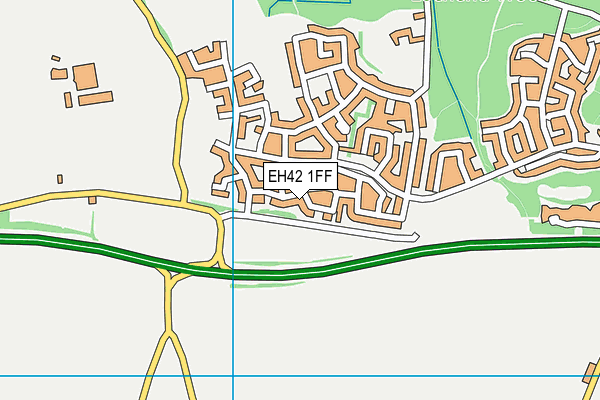 EH42 1FF map - OS VectorMap District (Ordnance Survey) EH42 1FF map - OS VectorMap District (Ordnance Survey)