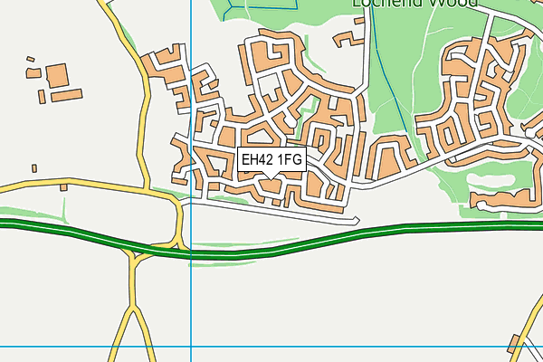 EH42 1FG map - OS VectorMap District (Ordnance Survey) EH42 1FG map - OS VectorMap District (Ordnance Survey)