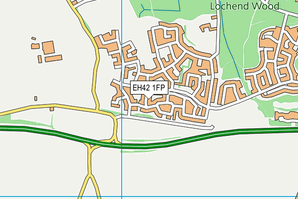 EH42 1FP map - OS VectorMap District (Ordnance Survey) EH42 1FP map - OS VectorMap District (Ordnance Survey)