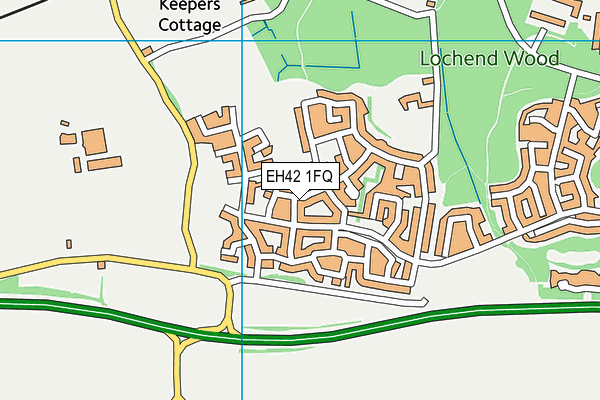 EH42 1FQ map - OS VectorMap District (Ordnance Survey) EH42 1FQ map - OS VectorMap District (Ordnance Survey)