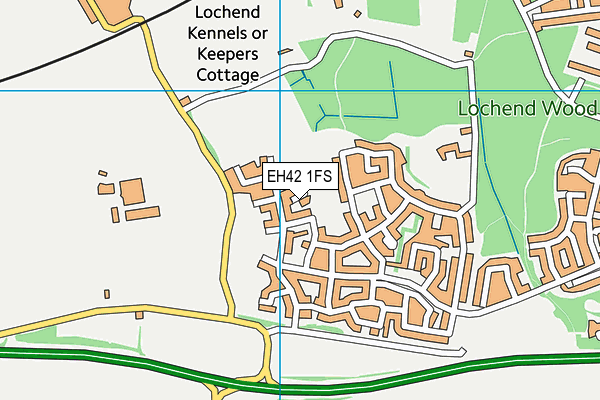 EH42 1FS map - OS VectorMap District (Ordnance Survey) EH42 1FS map - OS VectorMap District (Ordnance Survey)
