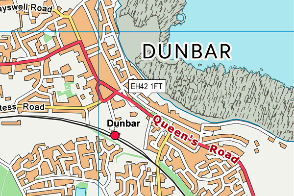 EH42 1FT map - OS VectorMap District (Ordnance Survey) EH42 1FT map - OS VectorMap District (Ordnance Survey)