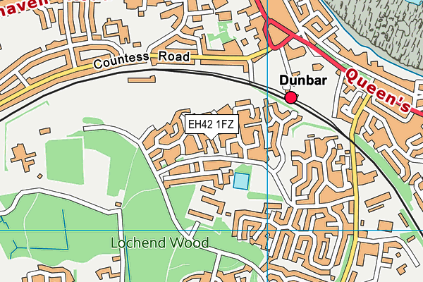 EH42 1FZ map - OS VectorMap District (Ordnance Survey) EH42 1FZ map - OS VectorMap District (Ordnance Survey)