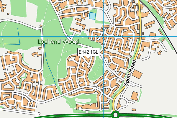 EH42 1GL map - OS VectorMap District (Ordnance Survey) EH42 1GL map - OS VectorMap District (Ordnance Survey)