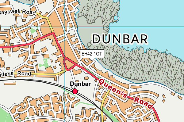 EH42 1GT map - OS VectorMap District (Ordnance Survey) EH42 1GT map - OS VectorMap District (Ordnance Survey)