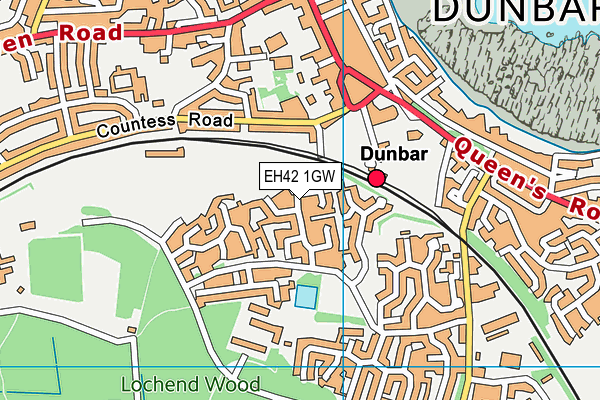 EH42 1GW map - OS VectorMap District (Ordnance Survey) EH42 1GW map - OS VectorMap District (Ordnance Survey)