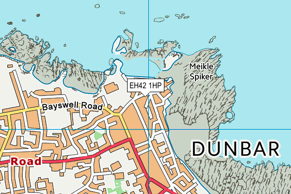 EH42 1HP map - OS VectorMap District (Ordnance Survey) EH42 1HP map - OS VectorMap District (Ordnance Survey)