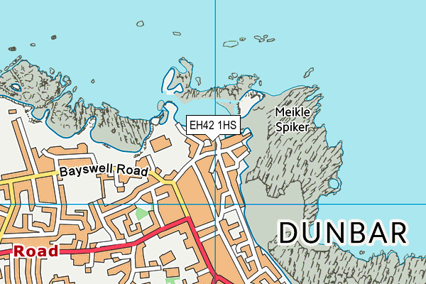 EH42 1HS map - OS VectorMap District (Ordnance Survey) EH42 1HS map - OS VectorMap District (Ordnance Survey)