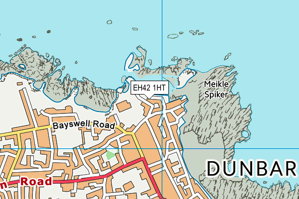 EH42 1HT map - OS VectorMap District (Ordnance Survey) EH42 1HT map - OS VectorMap District (Ordnance Survey)