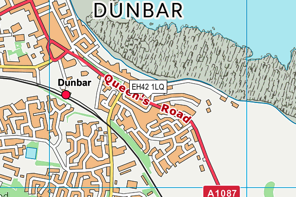 EH42 1LQ map - OS VectorMap District (Ordnance Survey) EH42 1LQ map - OS VectorMap District (Ordnance Survey)