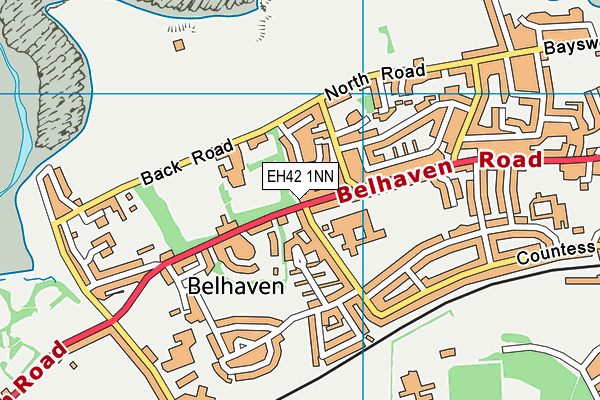 EH42 1NN map - OS VectorMap District (Ordnance Survey) EH42 1NN map - OS VectorMap District (Ordnance Survey)