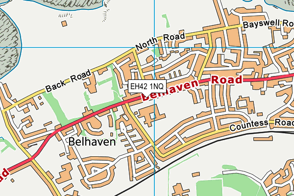 EH42 1NQ map - OS VectorMap District (Ordnance Survey) EH42 1NQ map - OS VectorMap District (Ordnance Survey)