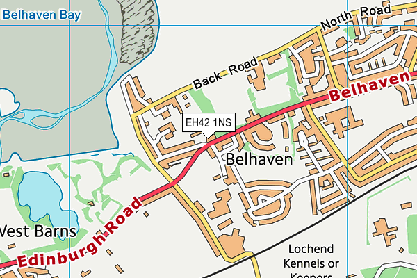 EH42 1NS map - OS VectorMap District (Ordnance Survey) EH42 1NS map - OS VectorMap District (Ordnance Survey)