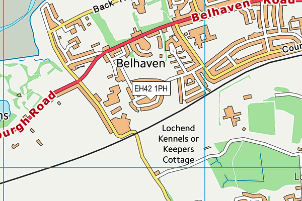 EH42 1PH map - OS VectorMap District (Ordnance Survey) EH42 1PH map - OS VectorMap District (Ordnance Survey)