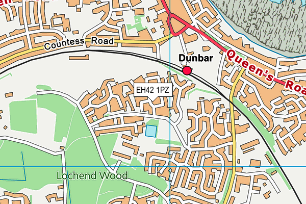 EH42 1PZ map - OS VectorMap District (Ordnance Survey) EH42 1PZ map - OS VectorMap District (Ordnance Survey)