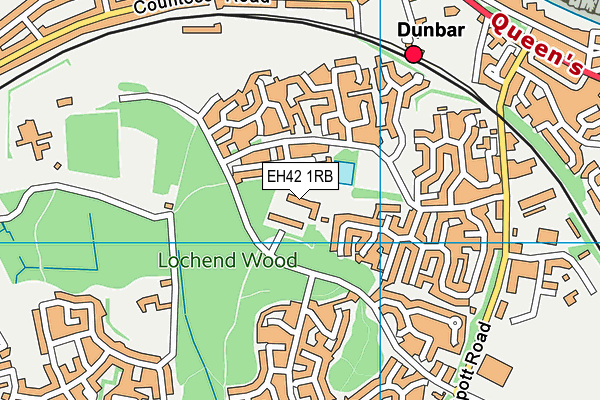 EH42 1RB map - OS VectorMap District (Ordnance Survey) EH42 1RB map - OS VectorMap District (Ordnance Survey)