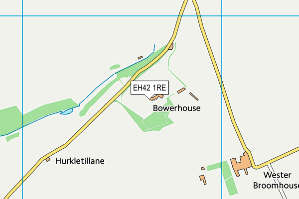 EH42 1RE map - OS VectorMap District (Ordnance Survey) EH42 1RE map - OS VectorMap District (Ordnance Survey)