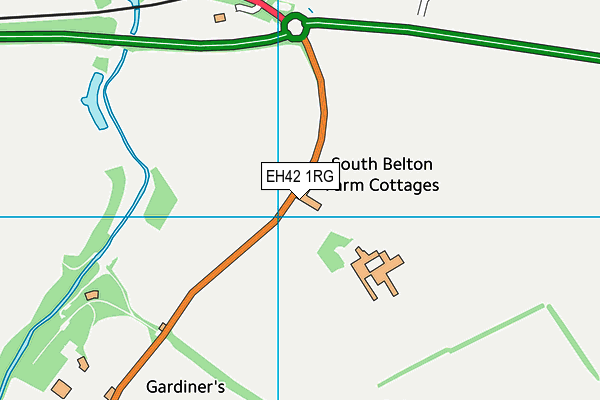 EH42 1RG map - OS VectorMap District (Ordnance Survey) EH42 1RG map - OS VectorMap District (Ordnance Survey)