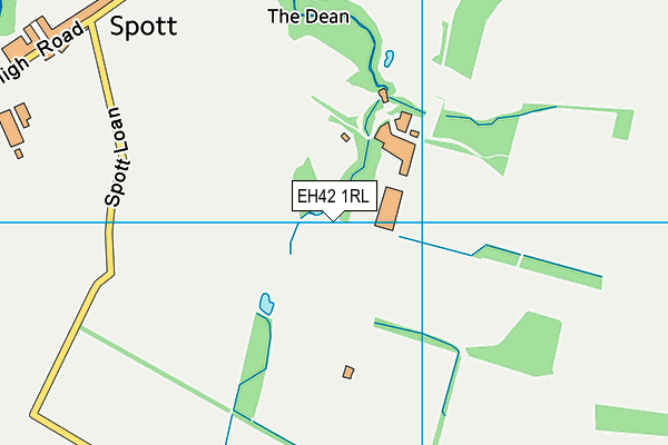 EH42 1RL map - OS VectorMap District (Ordnance Survey) EH42 1RL map - OS VectorMap District (Ordnance Survey)