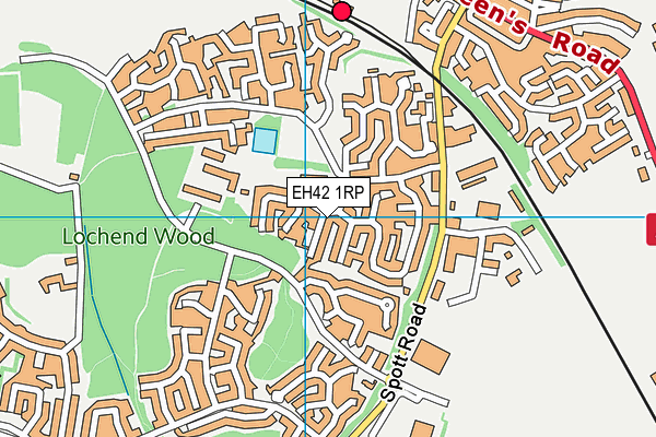 EH42 1RP map - OS VectorMap District (Ordnance Survey) EH42 1RP map - OS VectorMap District (Ordnance Survey)
