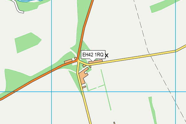 EH42 1RQ map - OS VectorMap District (Ordnance Survey) EH42 1RQ map - OS VectorMap District (Ordnance Survey)