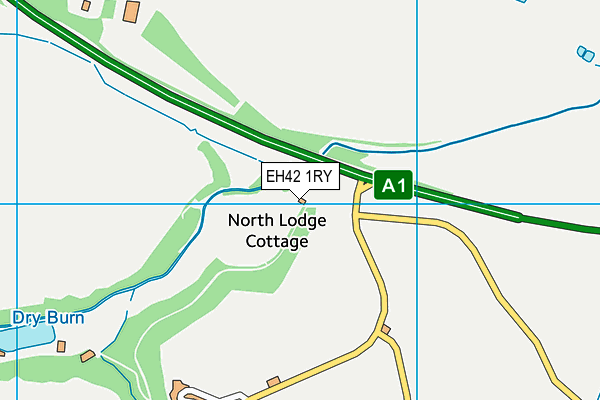 EH42 1RY map - OS VectorMap District (Ordnance Survey) EH42 1RY map - OS VectorMap District (Ordnance Survey)