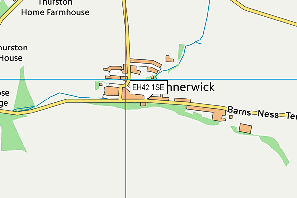 EH42 1SE map - OS VectorMap District (Ordnance Survey) EH42 1SE map - OS VectorMap District (Ordnance Survey)