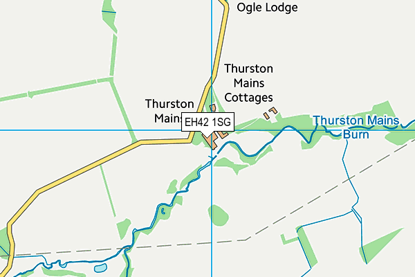 EH42 1SG map - OS VectorMap District (Ordnance Survey) EH42 1SG map - OS VectorMap District (Ordnance Survey)