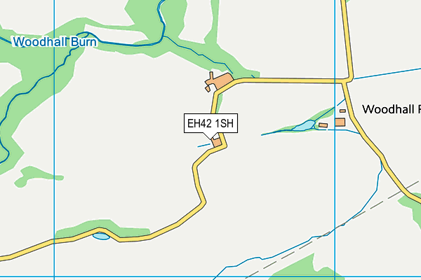 EH42 1SH map - OS VectorMap District (Ordnance Survey) EH42 1SH map - OS VectorMap District (Ordnance Survey)
