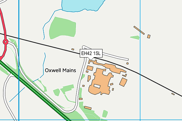 EH42 1SL map - OS VectorMap District (Ordnance Survey) EH42 1SL map - OS VectorMap District (Ordnance Survey)