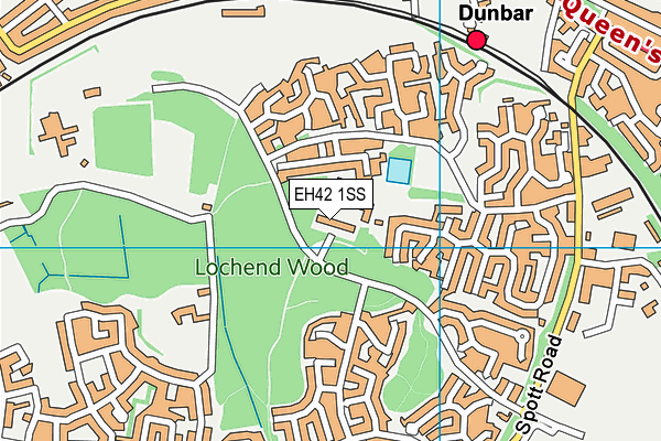 EH42 1SS map - OS VectorMap District (Ordnance Survey) EH42 1SS map - OS VectorMap District (Ordnance Survey)