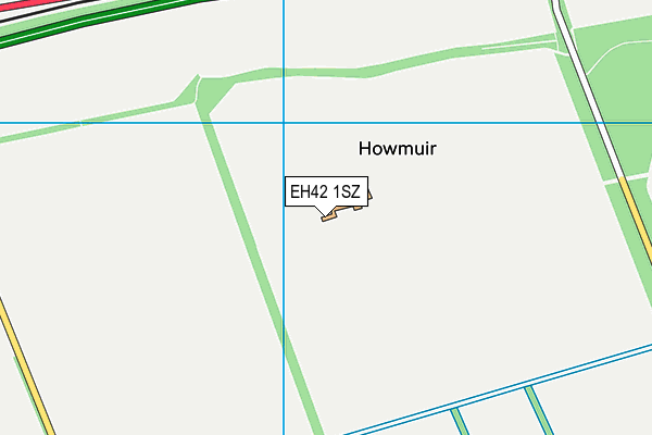 EH42 1SZ map - OS VectorMap District (Ordnance Survey) EH42 1SZ map - OS VectorMap District (Ordnance Survey)