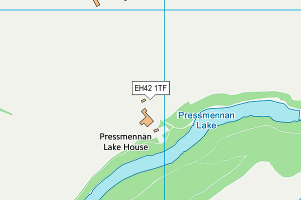 EH42 1TF map - OS VectorMap District (Ordnance Survey) EH42 1TF map - OS VectorMap District (Ordnance Survey)