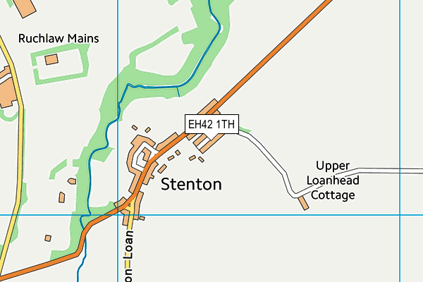 EH42 1TH map - OS VectorMap District (Ordnance Survey) EH42 1TH map - OS VectorMap District (Ordnance Survey)