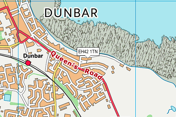 EH42 1TN map - OS VectorMap District (Ordnance Survey) EH42 1TN map - OS VectorMap District (Ordnance Survey)