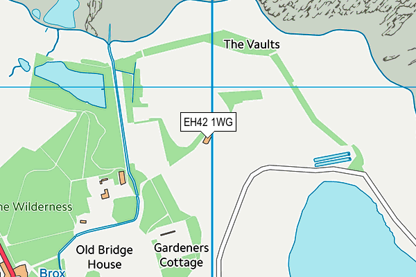 EH42 1WG map - OS VectorMap District (Ordnance Survey) EH42 1WG map - OS VectorMap District (Ordnance Survey)