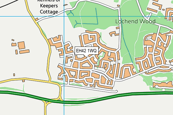 EH42 1WQ map - OS VectorMap District (Ordnance Survey) EH42 1WQ map - OS VectorMap District (Ordnance Survey)