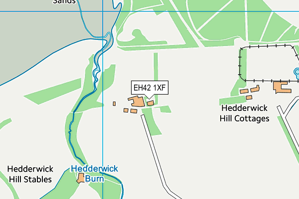EH42 1XF map - OS VectorMap District (Ordnance Survey) EH42 1XF map - OS VectorMap District (Ordnance Survey)