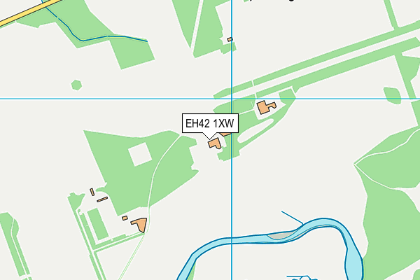 EH42 1XW map - OS VectorMap District (Ordnance Survey) EH42 1XW map - OS VectorMap District (Ordnance Survey)