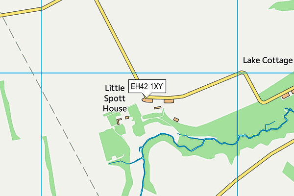 EH42 1XY map - OS VectorMap District (Ordnance Survey) EH42 1XY map - OS VectorMap District (Ordnance Survey)