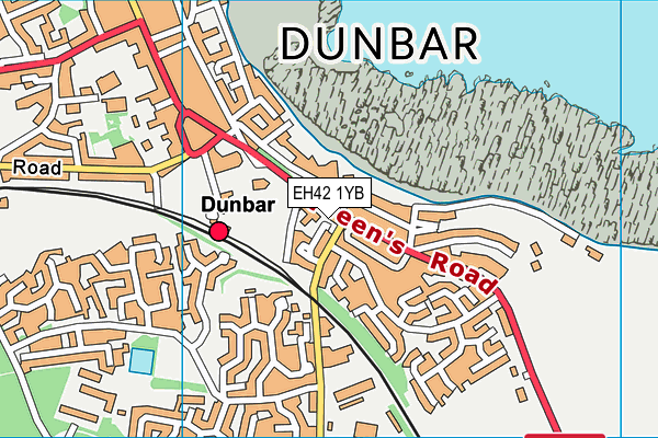 EH42 1YB map - OS VectorMap District (Ordnance Survey) EH42 1YB map - OS VectorMap District (Ordnance Survey)