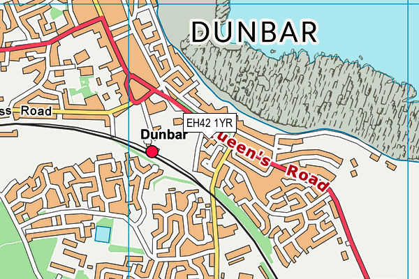 EH42 1YR map - OS VectorMap District (Ordnance Survey) EH42 1YR map - OS VectorMap District (Ordnance Survey)