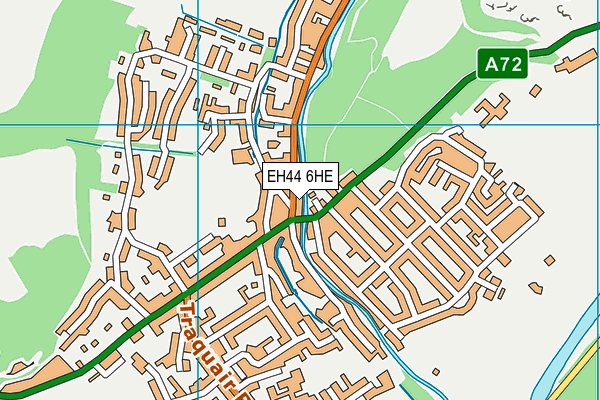 EH44 6HE map - OS VectorMap District (Ordnance Survey) EH44 6HE map - OS VectorMap District (Ordnance Survey)